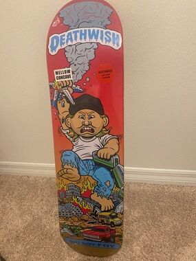 Big Boy Foy Skateboard Deck - Red